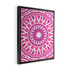 Patchouli Sun Mandala Framed Canvas Print Gallery Image 2