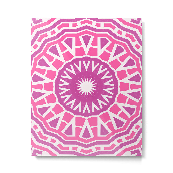 Patchouli Sun Mandala Metal Print Gallery Image 1