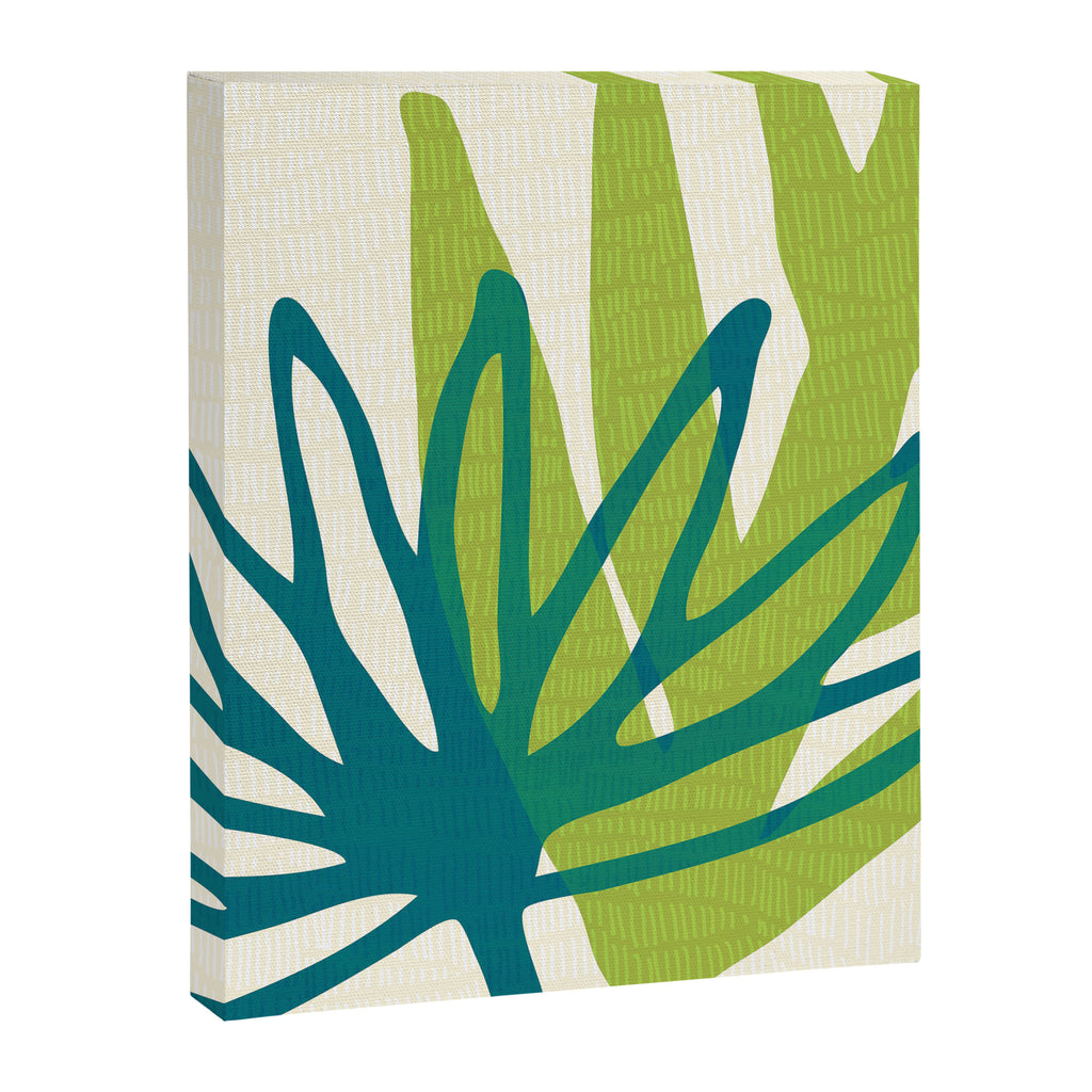 Playful Abstract Plant Shapes Canvas Print Gallery Image 8