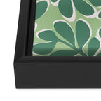 Playful Spring Forest - Green Framed Canvas Print Gallery Image 3