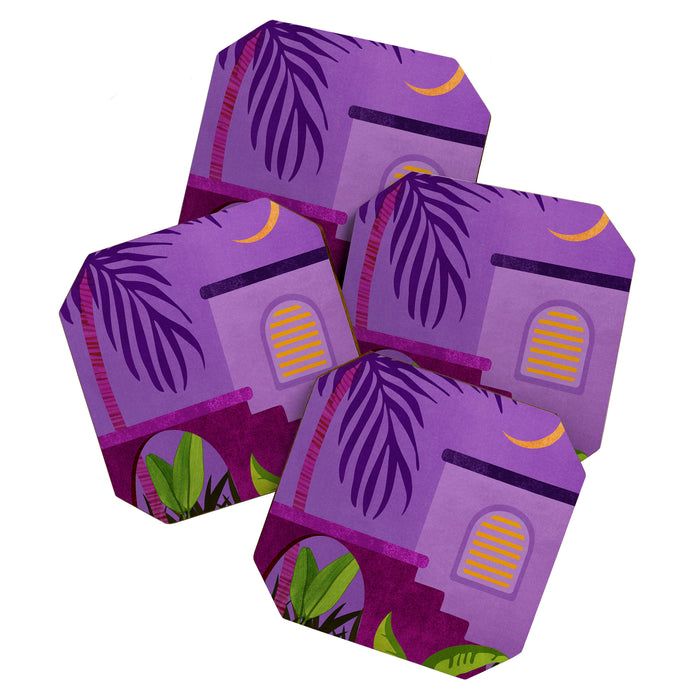 Purple Moonlight Villa  Coaster Gallery Image 1