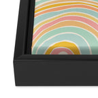 Rainbow Reflections Framed Canvas Print Gallery Image 3