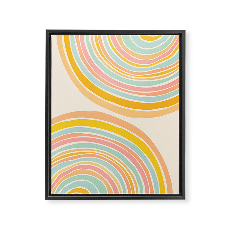 Rainbow Reflections Framed Canvas Print Gallery Image 8
