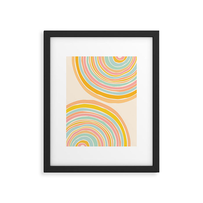 Rainbow Reflections Framed Art Print Gallery Image 1