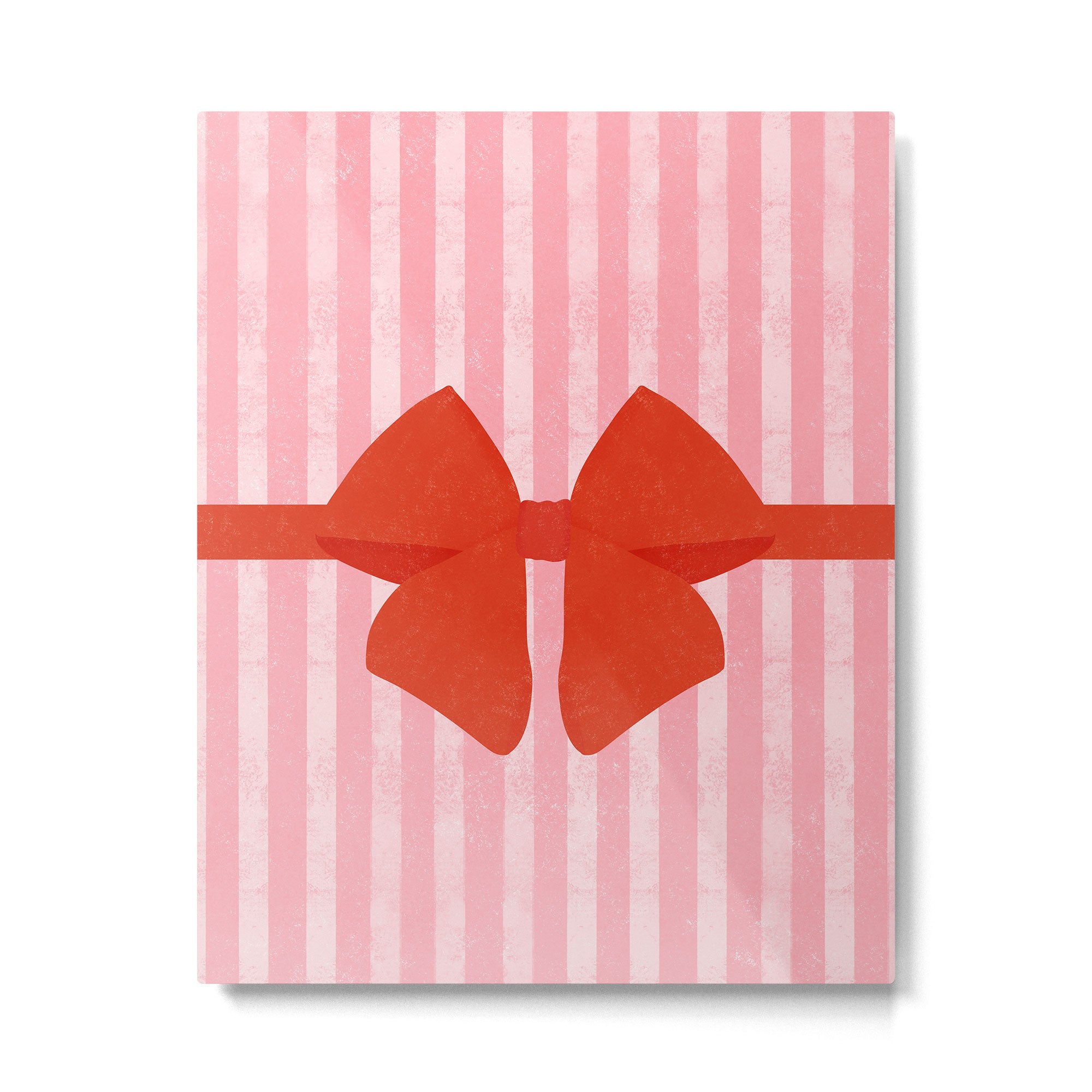 Red Bow Metal Print Gallery Image 6