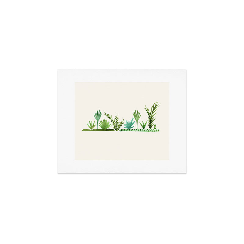 Santa Fe Desert Garden Painting Art Print Gallery Image 1