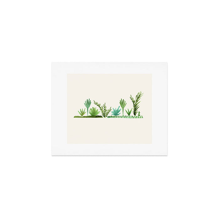Santa Fe Desert Garden Painting Art Print Gallery Image 1
