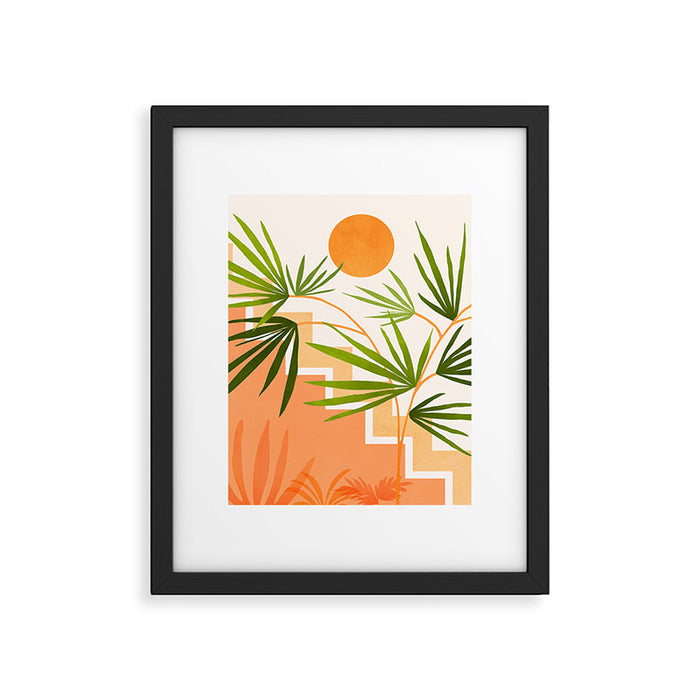 Santa Fe Summer Landscape Framed Art Print Gallery Image 1