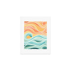Sea and Sky Abstract Landscape Art Print Gallery Image 1