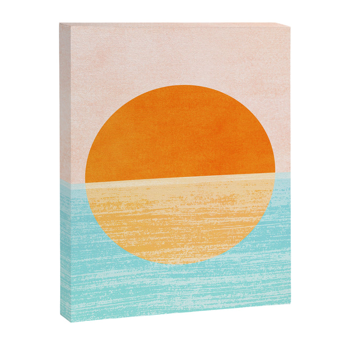 Seaside Sunset Canvas Print Gallery Image 1