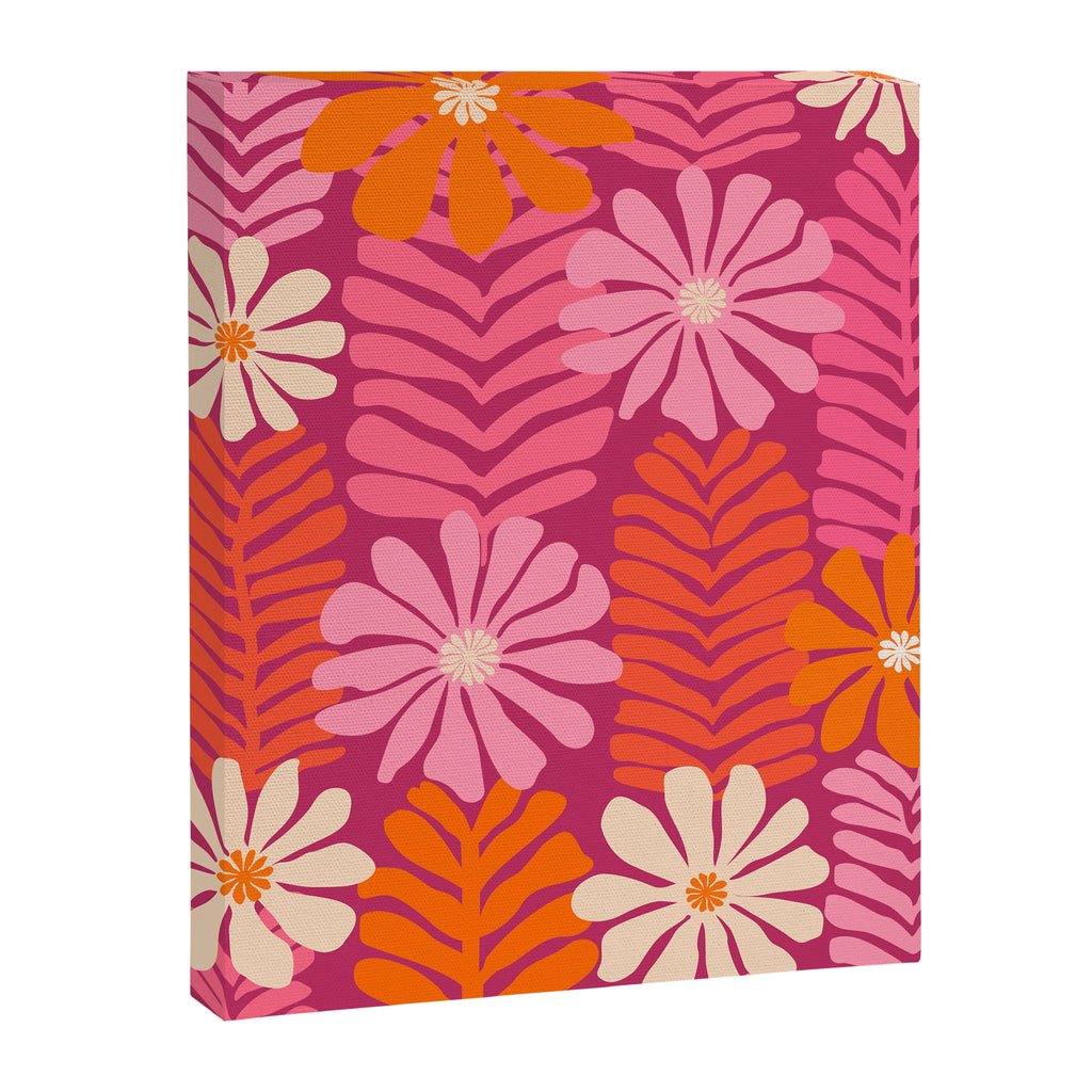 Secret Kisses Floral Design Canvas Print Gallery Image 8