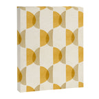 Shape Study in Gold / Geometric Pattern Canvas Print Gallery Image 8