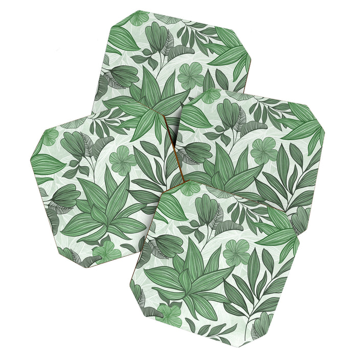 Southern Greenery Botanical Coaster Gallery Image 1