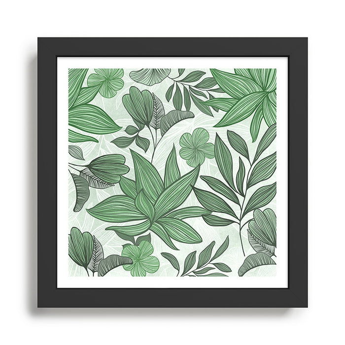 Southern Greenery Botanical Framed Art Print Gallery Image 1