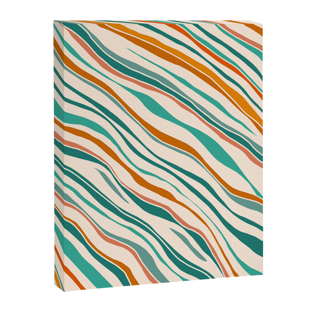 Southwest Abstract Stripes Canvas Print Gallery Image 6