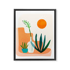 Southwest Home / Desert Landscape Series Framed Canvas Print Gallery Image 8