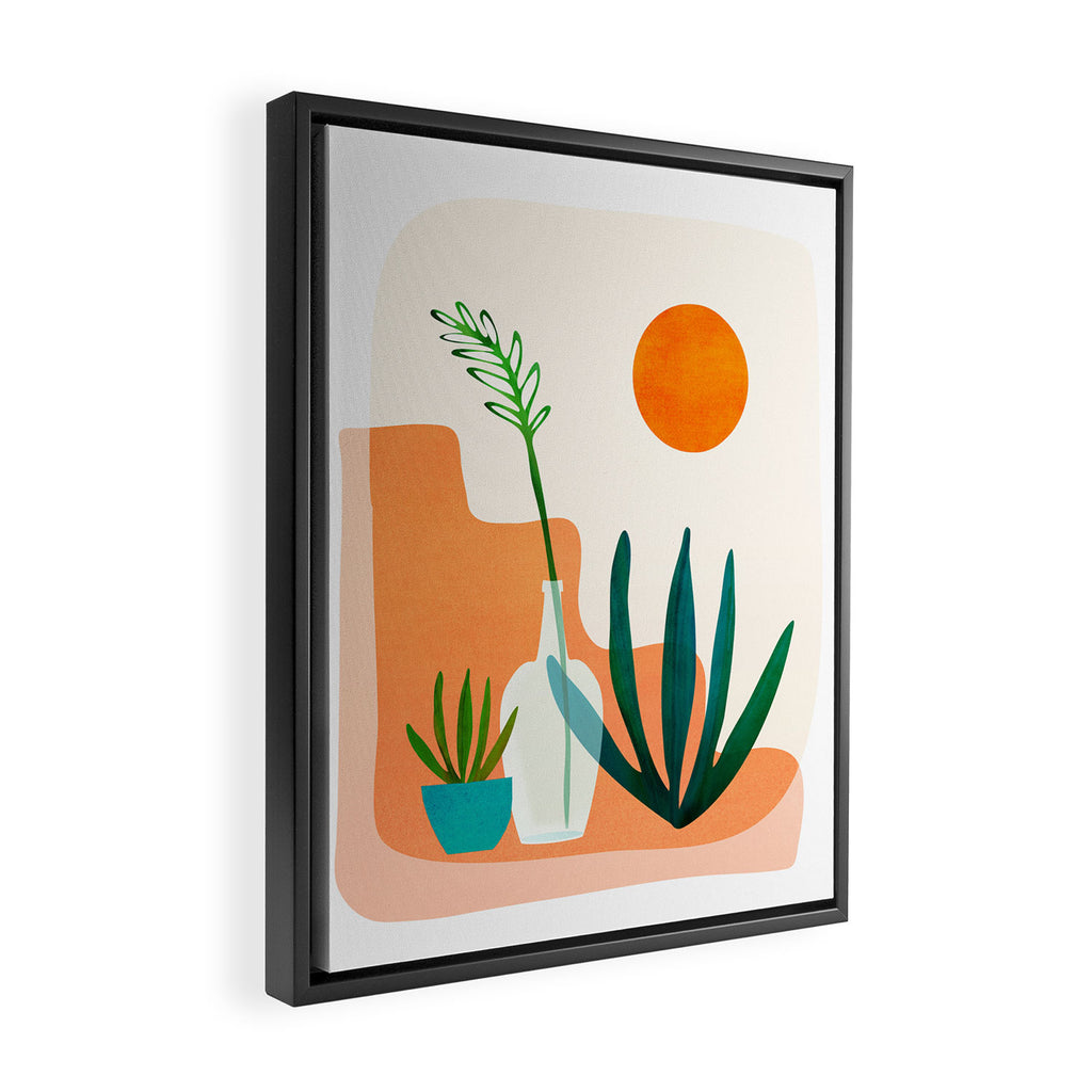 Southwest Home / Desert Landscape Series Framed Canvas Print Gallery Image 2