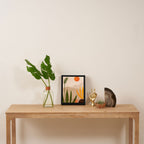 Southwest Sunset Gaze - Colorful Landscape Framed Canvas Print Gallery Image 4