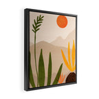 Southwest Sunset Gaze - Colorful Landscape Framed Canvas Print Gallery Image 2