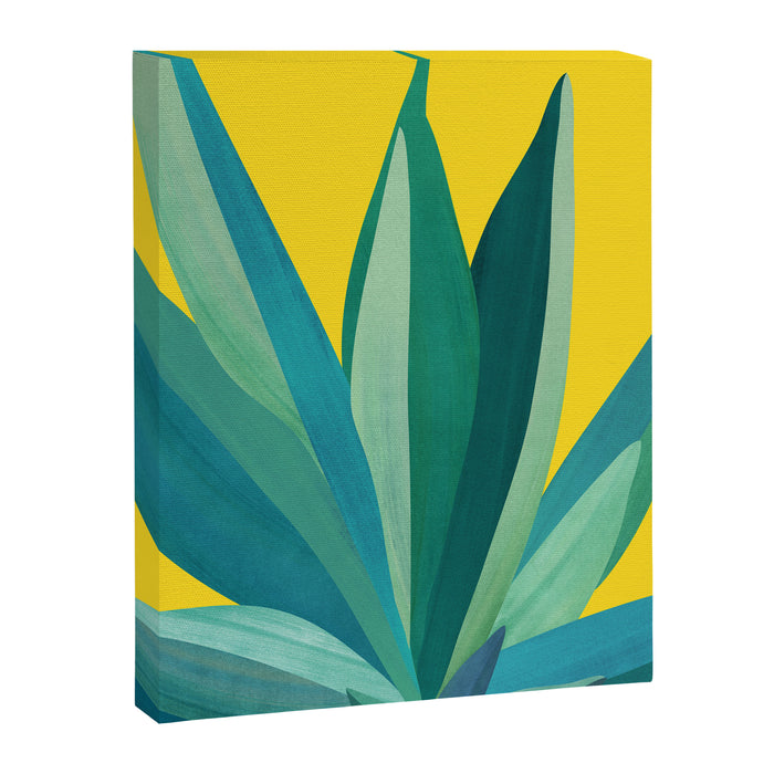 Spring Cactus Pop Botanical Canvas Print Gallery Image 1
