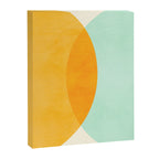 Spring Eclipse Abstract Shapes Series Canvas Print Gallery Image 8