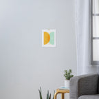 Spring Eclipse Abstract Shapes Series Art Print Gallery Image 3
