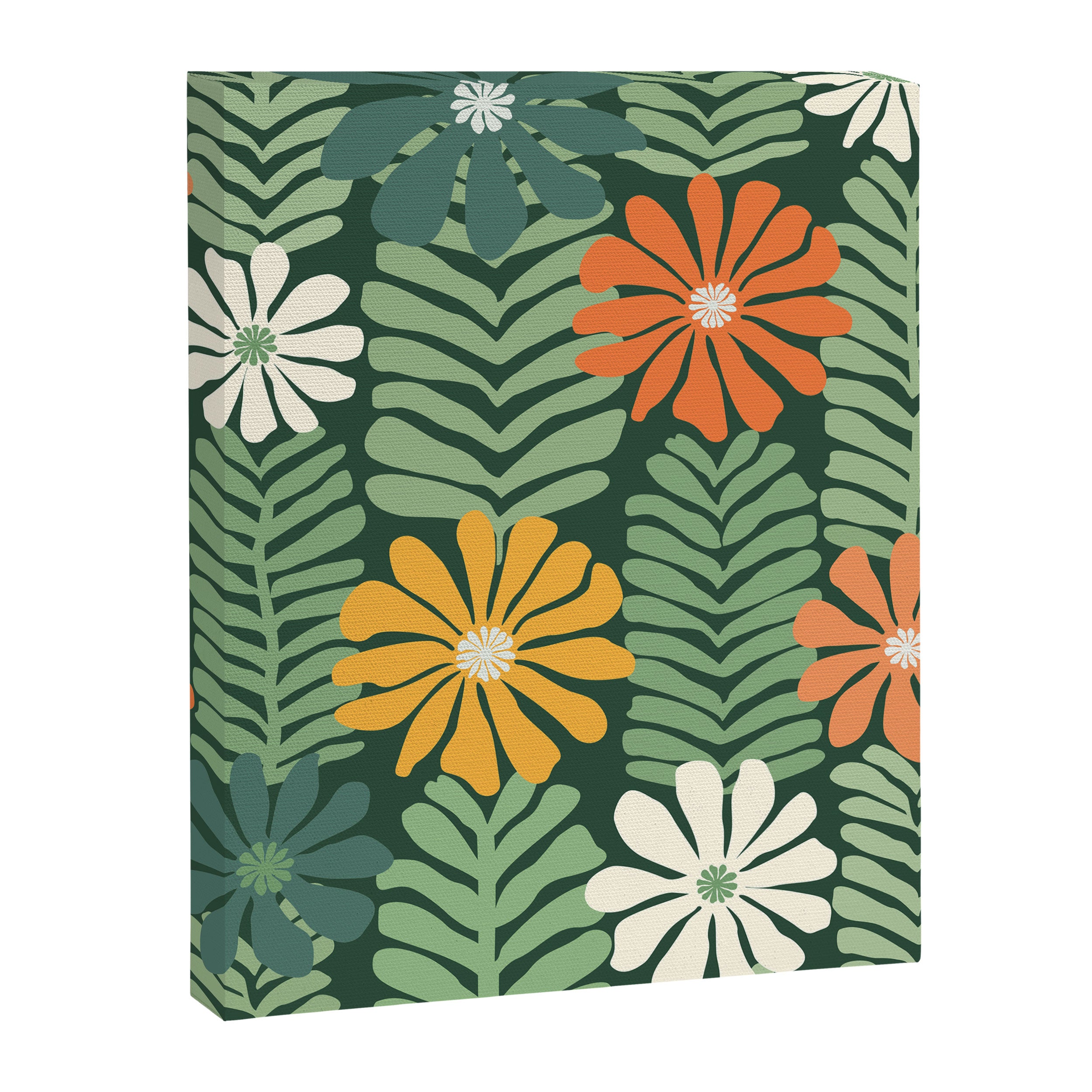 Spring Equinox Floral Pattern  Canvas Print Gallery Image 8