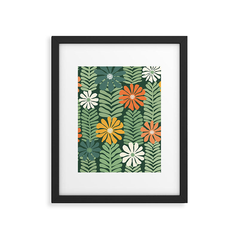 Spring Equinox Floral Pattern  Framed Art Print Gallery Image 6