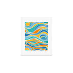 Summer Beach Abstract Art Print Gallery Image 1
