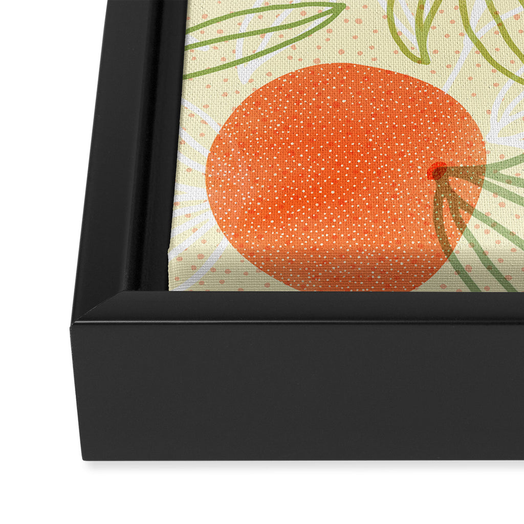 Summer Citrus Tropical Fruit Series Framed Canvas Print Gallery Image 3