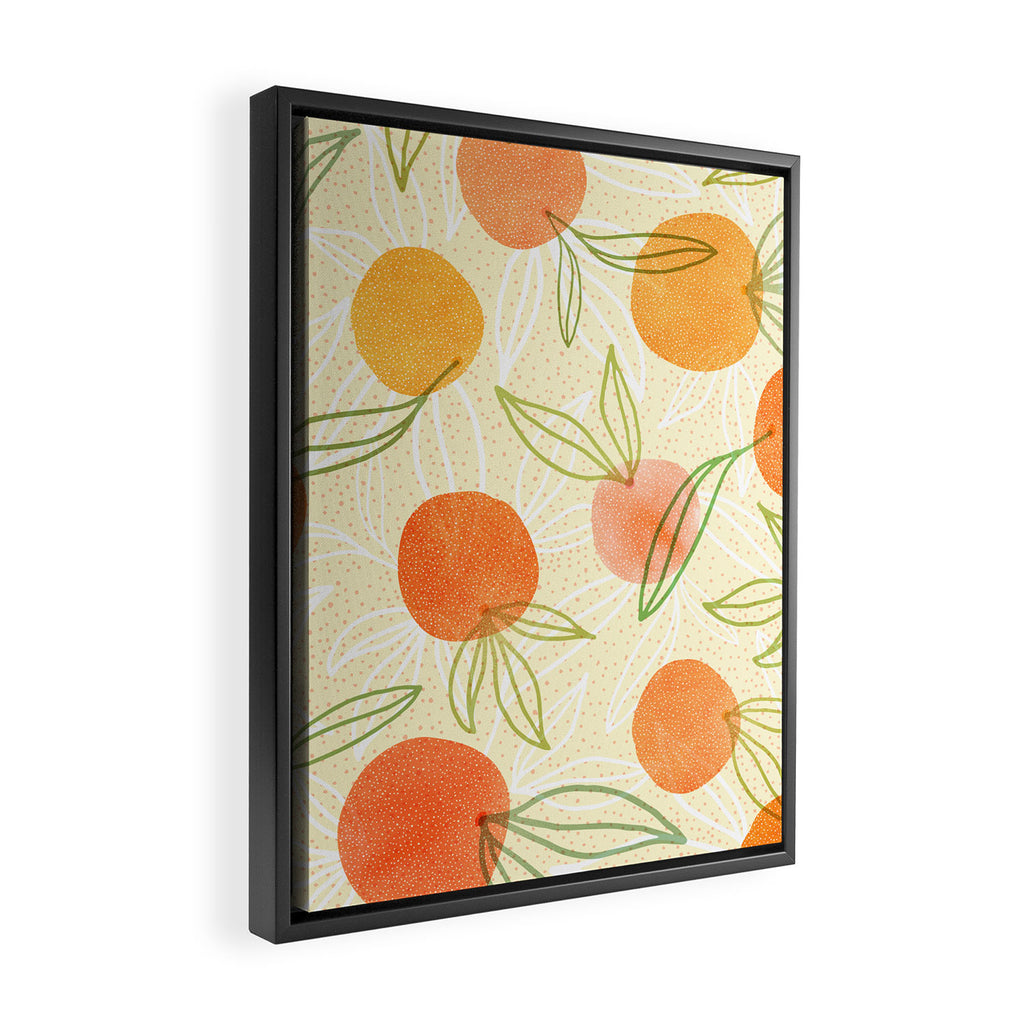 Summer Citrus Tropical Fruit Series Framed Canvas Print Gallery Image 2