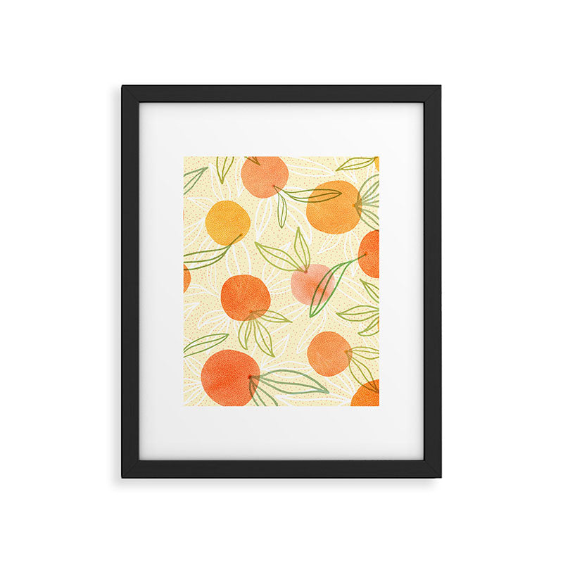 Summer Citrus Tropical Fruit Series Framed Art Print Gallery Image 6