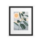 Summer Coastal Greenery Framed Art Print Gallery Image 5