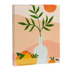 Summer Daze Botanical Still Life Canvas Print Gallery Image 6