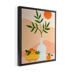 Summer Daze Botanical Still Life Framed Canvas Print Gallery Image 2