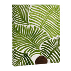 Summer Fern Simple Modern Watercolor Canvas Print Gallery Image 3