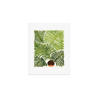 Summer Fern Simple Modern Watercolor Art Print Gallery Image 1