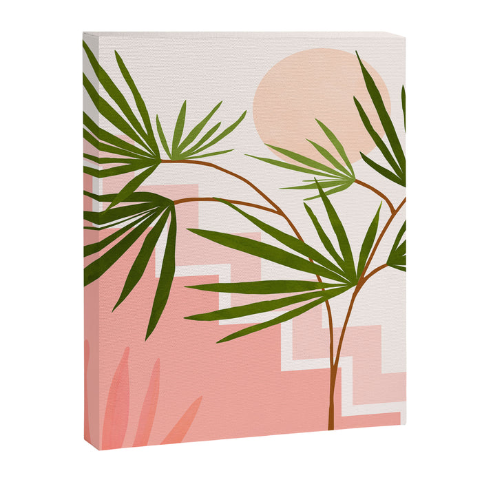 Summer in Belize Abstract Landscape Canvas Print Gallery Image 1