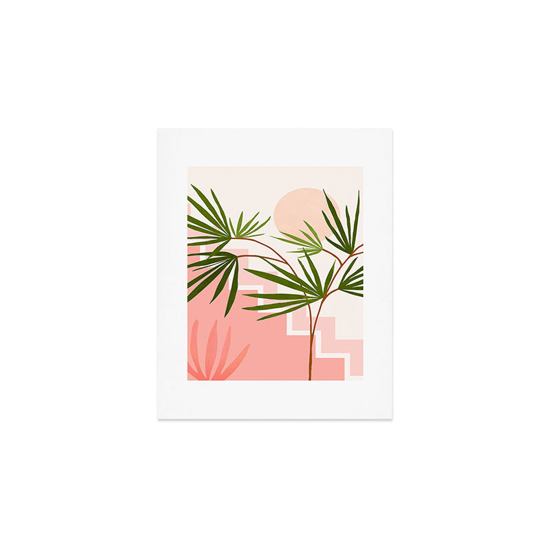 Summer in Belize Abstract Landscape Art Print Gallery Image 1
