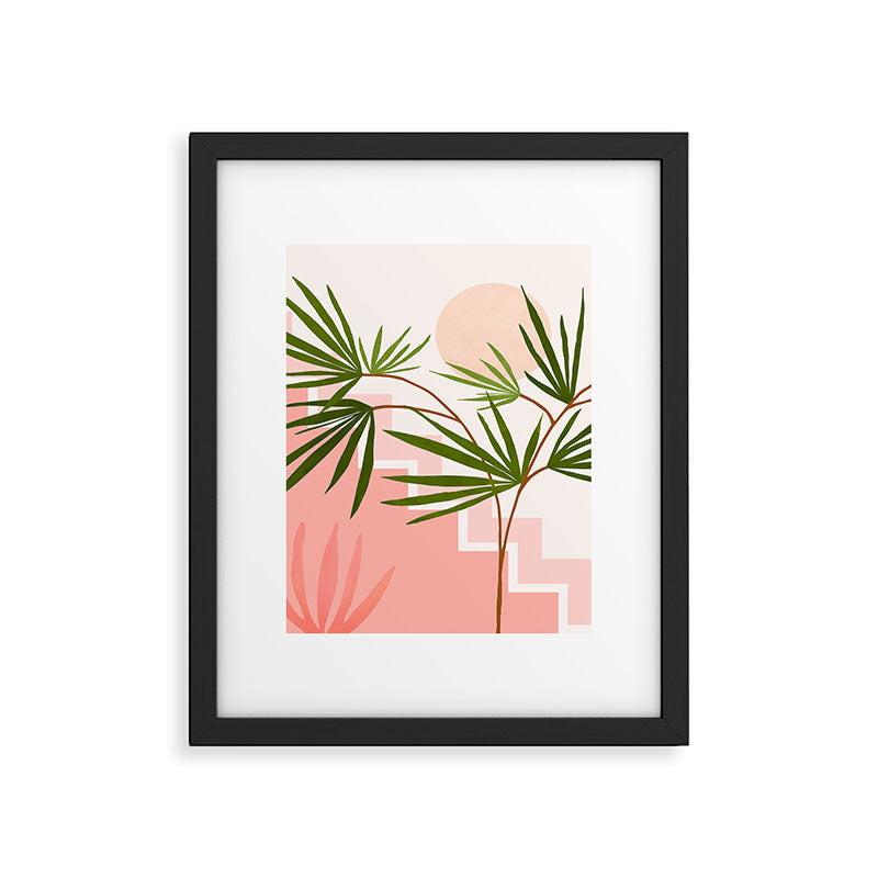 Summer in Belize Abstract Landscape Framed Art Print Gallery Image 5