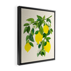 Summer Lemons / Tropical Fruit Series Framed Canvas Print Gallery Image 2