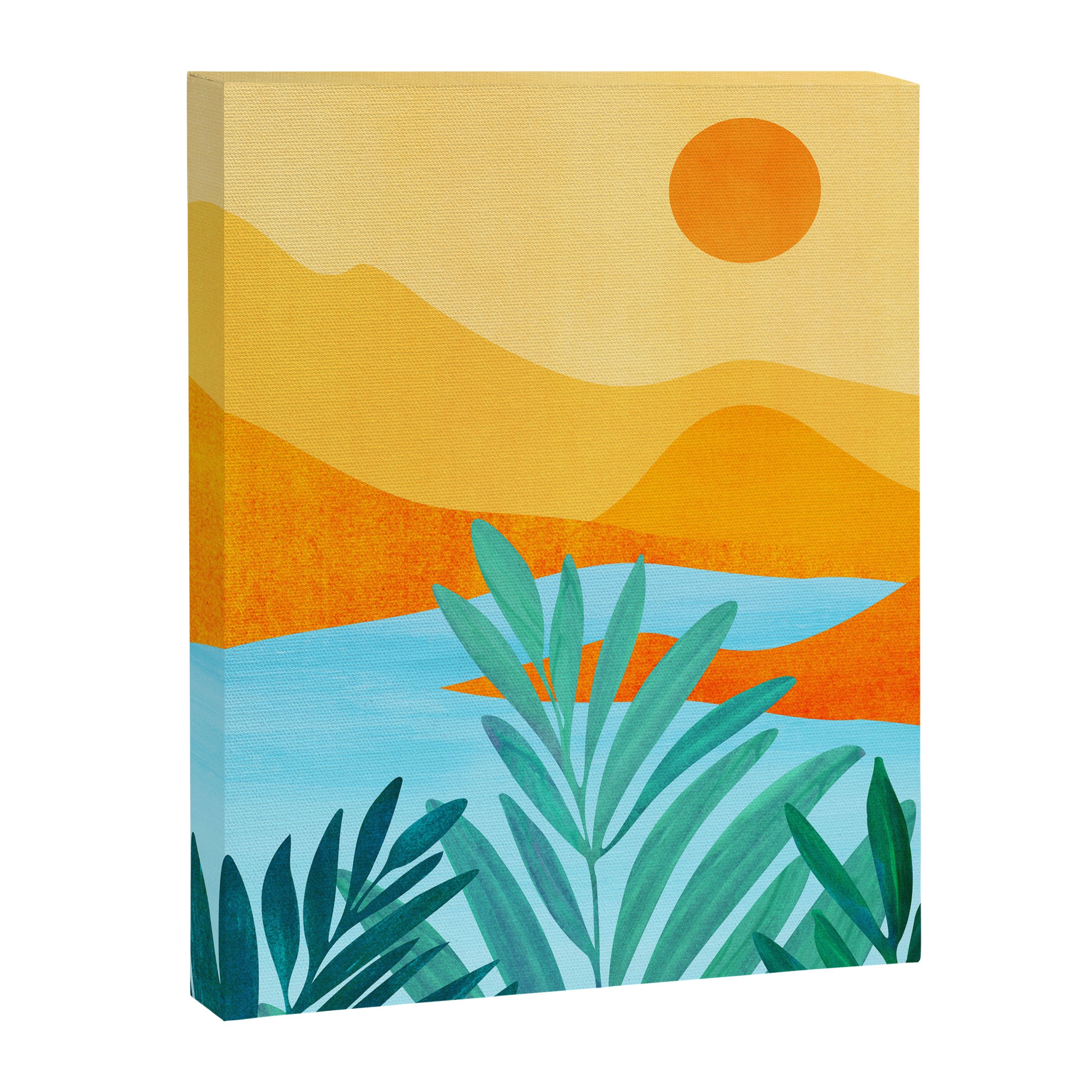 Summer Mountains Landscape Series Canvas Print Gallery Image 6