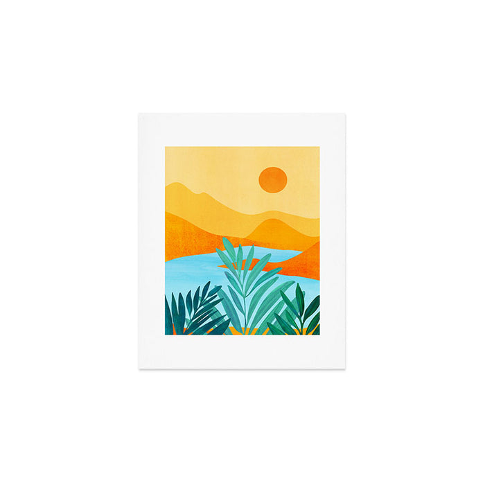 Summer Mountains Landscape Series Art Print Gallery Image 1