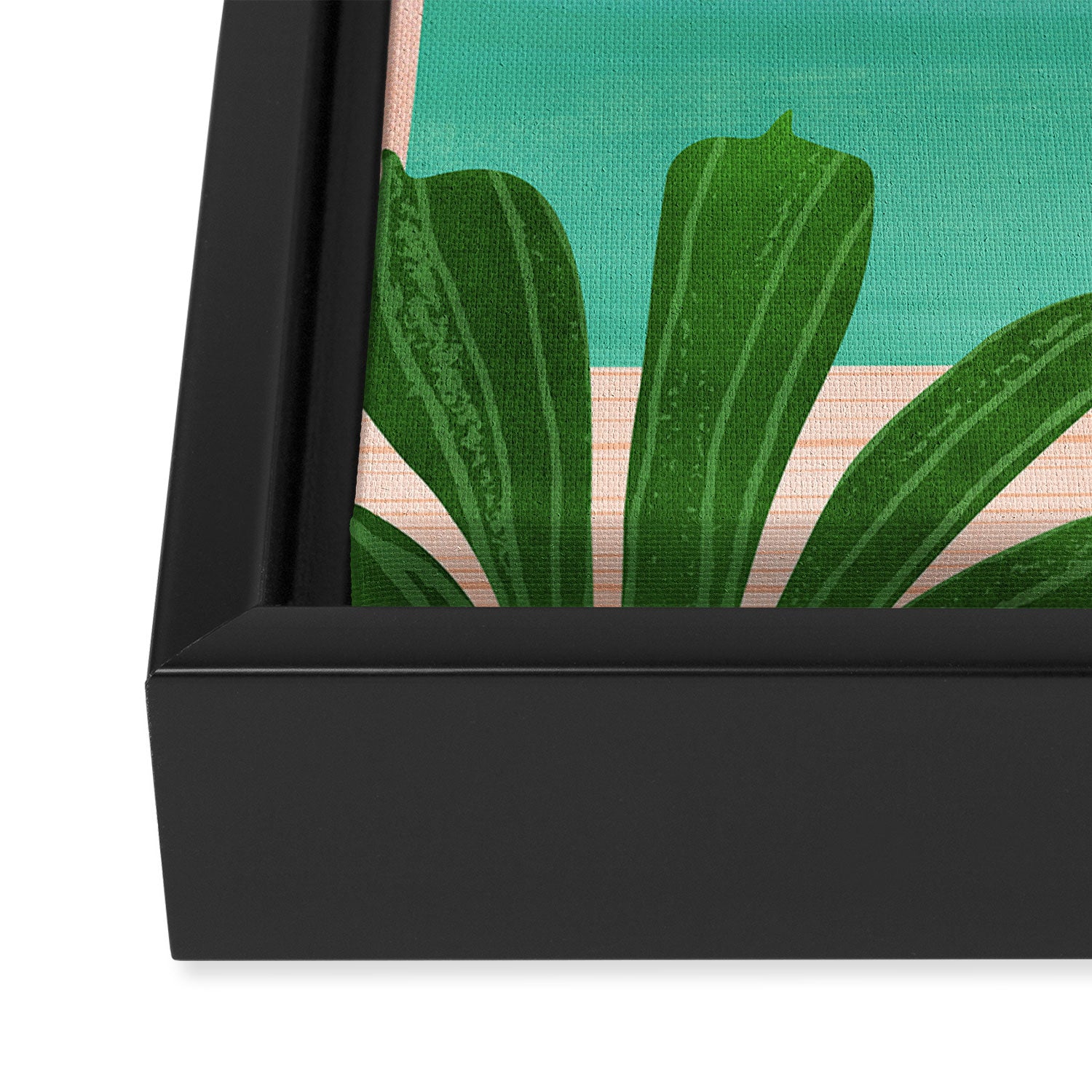Summer Vacation Framed Canvas Print Gallery Image 3