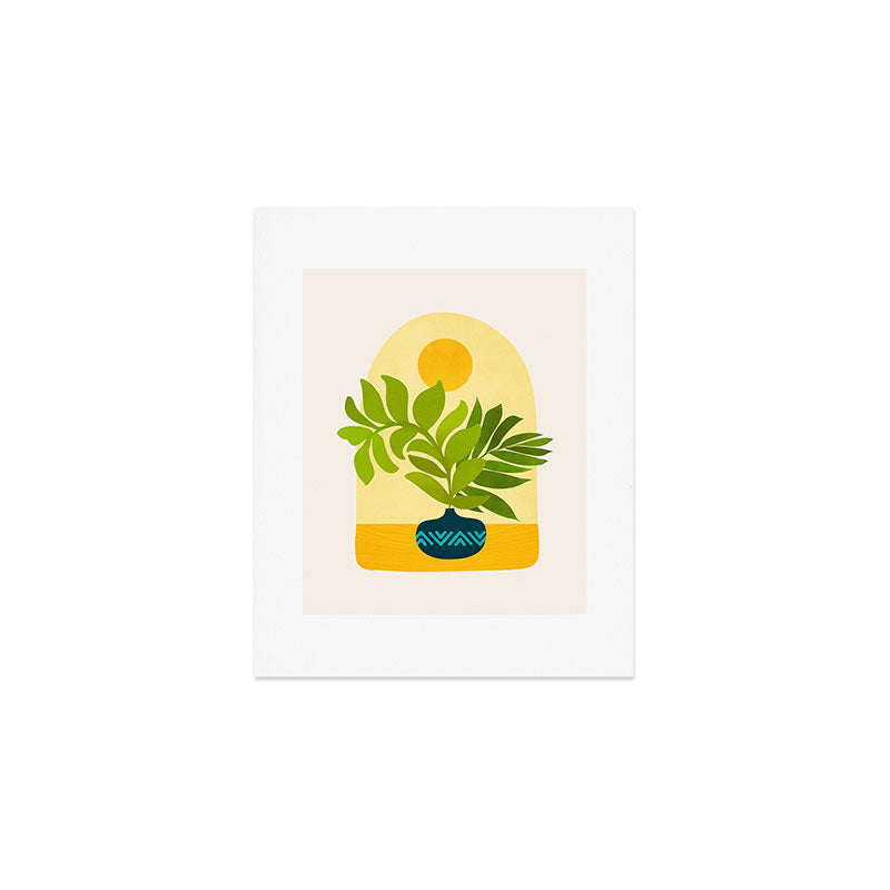 Sunday Morning Window Garden Series Art Print Gallery Image 1