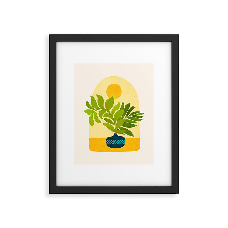 Sunday Morning Window Garden Series Framed Art Print Gallery Image 5
