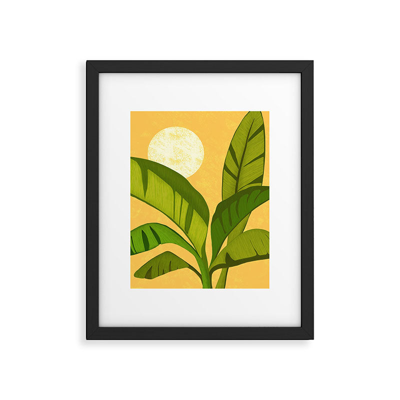 Sunny Afternoon Tropical Landscape  Framed Art Print Gallery Image 6