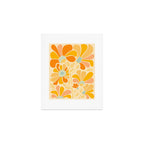 Sunny Flowers Floral Illustration Art Print Gallery Image 1