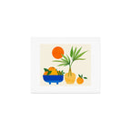 Sunny Fruit Bowl / Tropical Fruit Series Art Print Gallery Image 1