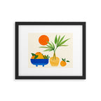 Sunny Fruit Bowl / Tropical Fruit Series Framed Art Print Gallery Image 6